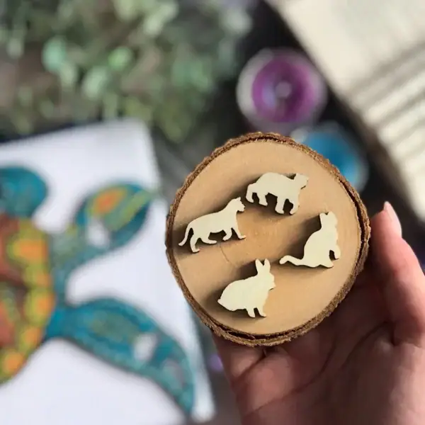 Żółw - Drewniane puzzle 8